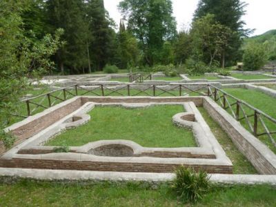 Villa di Orazio - fontana
