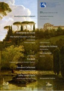 230119_Locandina Villa Falconieri
