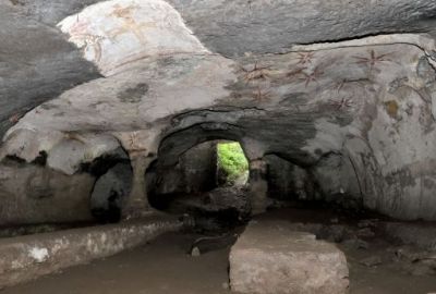 Fig. 3. L&rsquo;Oratorio prima della ripulitura