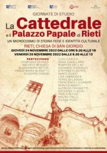 221124_Locandina Convegno Cattedrale